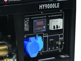 Генератор бензиновый HYUNDAI Professional HY 9000LE-3