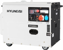 Генератор дизельний HYUNDAI PROFESSIONAL DHY 6000SE-3