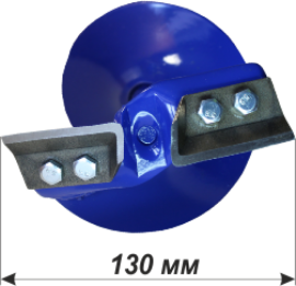 Бур зимовий 13 см прямі ножі