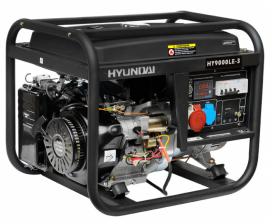Генератор бензиновый HYUNDAI Professional HY 9000LE-3