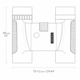 Бинокль Hawke Vantage 8x25 WP Green