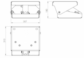 Трим пластина к мотору