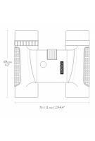 Бинокль Hawke Vantage 8x25 WP Green