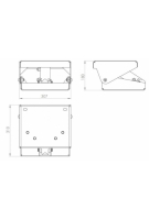 Трим пластина к мотору