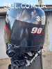 Продам лодочный мотор б/у SUZUKI 2018 года